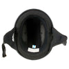 Hot Leathers HLD1045 Gloss Black 'Cross De Lis' Advanced DOT Approved Skull Half Helmet for Men and Women Biker