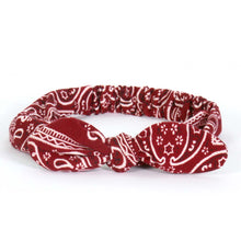 Hot Leathers HRJ1002 Paisley Burgundy Headband