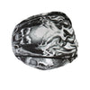 Hot Leathers Assassin Headwrap from the DOO RAGS collection featuring bold black and white skull design.