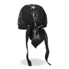 Hot Leathers DOO RAGS Veteran Headwrap with patriotic design and commemorative logo, made of soft fabric for comfortable wear.