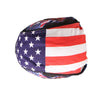 Hot Leathers DOO RAGS flag and eagle headwrap featuring bold patriotic design and vibrant colors.