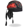 Hot Leathers Skull Made of Skulls DOO RAGS headwrap featuring a detailed skull design with multiple skull images on fabric.