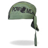 Hot Leathers POW Headwrap from DOO RAGS collection, featuring a bold military design and vibrant colors.
