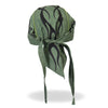 Hot Leathers POW Headwrap from DOO RAGS collection, featuring bold camouflage design and adjustable fit.