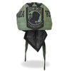 Hot Leathers POW Headwrap from DOO RAGS collection, featuring bold camouflage design and adjustable fit.