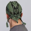 Hot Leathers POW Headwrap from DOO RAGS line, featuring a vibrant Japanese-inspired design with bold colors and patterns.
