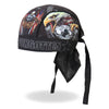 Hot Leathers Born Free Eagle POW Headwrap from the DOO RAGS collection, featuring patriotic eagle design and comfortable fabric.