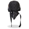 Hot Leathers Born Free Eagle POW Headwrap, DOO RAGS style, featuring bold eagle and POW design on black fabric.