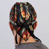Hot Leathers Native American Headdress premium headwrap from DOO RAGS collection, featuring detailed design and vibrant colors.