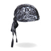 Hot Leathers Death Wings Headwrap from DOO RAGS collection, featuring bold wing design and comfortable fabric for casual wear.