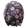 Hot Leathers Sugar Skull Headwrap from DOO RAGS collection, featuring vibrant skull design and comfortable fabric.