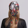 Hot Leathers Sugar Woman Head Wrap from DOO RAGS collection, featuring a colorful design and comfortable fit.