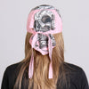 Hot Leathers Doo Rags with Skull Head Wrap design, featuring bold skull imagery and taqui color for motorcycle or casual wear.