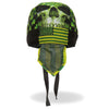 Hot Leathers Celtic Skull Headwrap from DOO RAGS collection, featuring a vibrant skull and Celtic design in fabric.