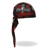 Hot Leathers Celtic Cross Headwrap from the DOO RAGS collection, featuring a detailed Celtic cross design.