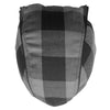 Hot Leathers Gray Buffalo Plaid Headwrap from DOO RAGS collection, featuring a stylish plaid pattern and comfortable fit.
