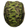 Hot Leathers DOO RAGS camo flag headwrap with bold camouflage pattern and adjustable fit, designed for motorcycle enthusiasts.
