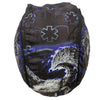 Hot Leathers Thin Line Eagle Headwrap from the DOO RAGS collection, featuring a detailed eagle design and comfortable fabric.