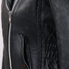 Hot Leathers JKL1009 Ladies Braided Motorcycle Leather Jacket
