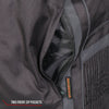 Hot Leathers JKM1023 Men’s Black High Visibility Nylon Jacket with Utility Pocket
