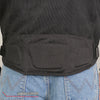 Hot Leathers JKM1024 Men’s Black All Weather Armored Nylon Jacket with Utility Pocket