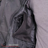 Hot Leathers JKM1024 Men’s Black All Weather Armored Nylon Jacket with Utility Pocket