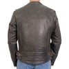 Hot Leathers JKM1029 Menâ€™s Distress Brown â€˜Carry and Concealâ€™ Leather Jacket