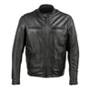 Hot Leathers JKM5001 USA Made Men's 'Road Racer' Premium Leather Motorcycle Jacket
