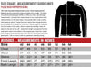 Men's Black Leather Motorcycle Jacket by Hot Leathers with reflective piping, model JKM5003, made in the USA, featuring premium design.