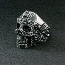 Hot Leathers JWR2105 Men's Cyborg Skull Stainless Steel Ring