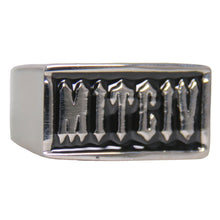 Hot Leathers JWR2136 Men's Silver 'VICTIM' Stainless Steel Ring