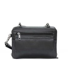 Hot Leathers PUA1175 Black Leather Small Concealment Crossbody Purse