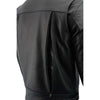 Milwaukee Leather men's black Pistol Pete motorcycle vented leather jacket with utility pockets, tall sizes, and classic biker style.