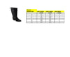 Milwaukee Leather MBL9427 women's tall black riding boots with back laced design, featuring sturdy leather construction and knee-high style.