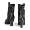 Milwaukee Leather MBL9429 Women's Black Western Style Boots with Studded Bling