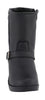 Milwaukee Leather MBL9475 Women's Black Engineer Style Motorcycle Riding Boots with Side Zipper