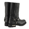 Milwaukee Leather MBM131 Men's Black 11-Inch Classic Square Toe Harness Boots