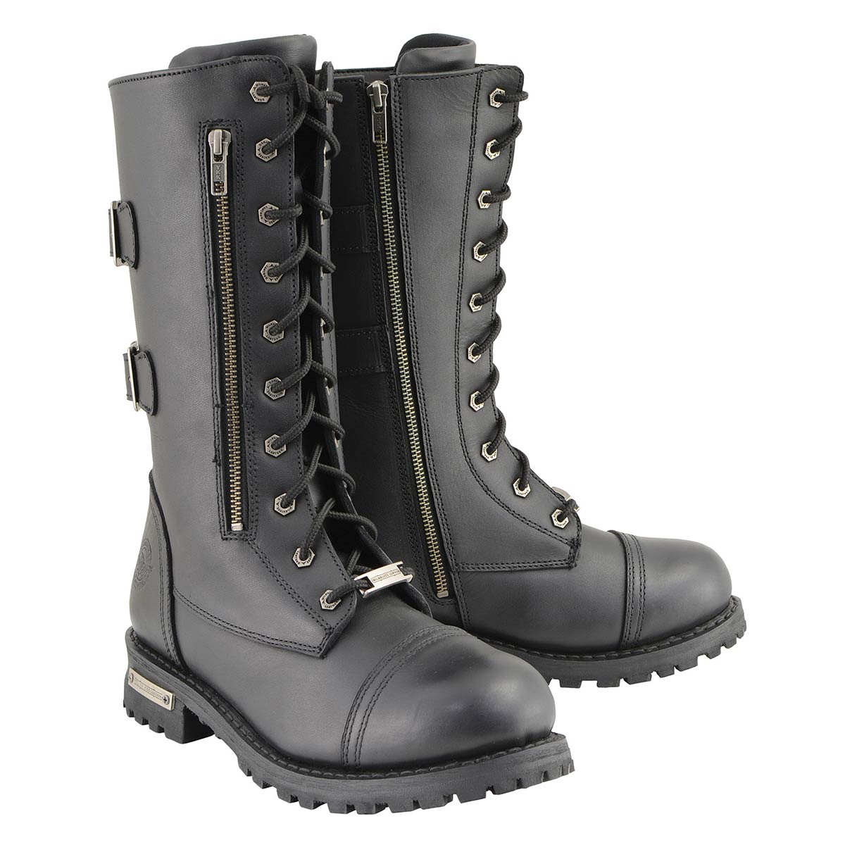 Milwaukee Leather MBM9069 Men's Tall 'Tactical Style' Black