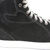 Milwaukee Leather men's black suede street riding boots with reinforced ankle support and sturdy sole for motorcycle riding.