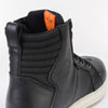 Milwaukee Leather men's black waterproof leather street riding boots with ankle support and shift protection.