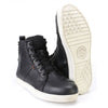 Milwaukee Leather men's black waterproof leather street riding boots with ankle support and shift protection.