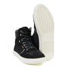 Milwaukee Leather black suede men's street riding waterproof boots with reinforced ankle support and rugged design.