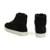 Milwaukee Leather men's black suede street riding waterproof boots with reinforced ankle support and sturdy design.