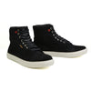 Milwaukee Leather men's black suede street riding waterproof boots with reinforced ankle support and sturdy design.