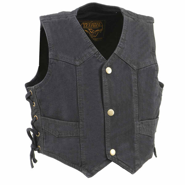 Kids Denim Vest