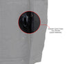 Milwaukee Leather men's black waxy coated denim vest with club style design, featuring quick-draw pockets and rugged detailing.