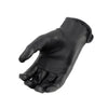 Milwaukee Leather MG7797 Women's Black 'Cool-Tec' Leather ‘Cinch Wrist’ Riding Gloves