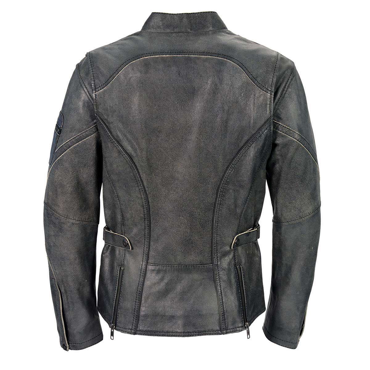 Milwaukee Leather MLL2505 Women's Lightweight Vintage Cafe Racer Jacket ...