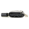 Milwaukee Leather MLW7833 men's 4-inch leather "Lone Wolf No Club" tri-fold wallet with anti-theft stainless steel chain.