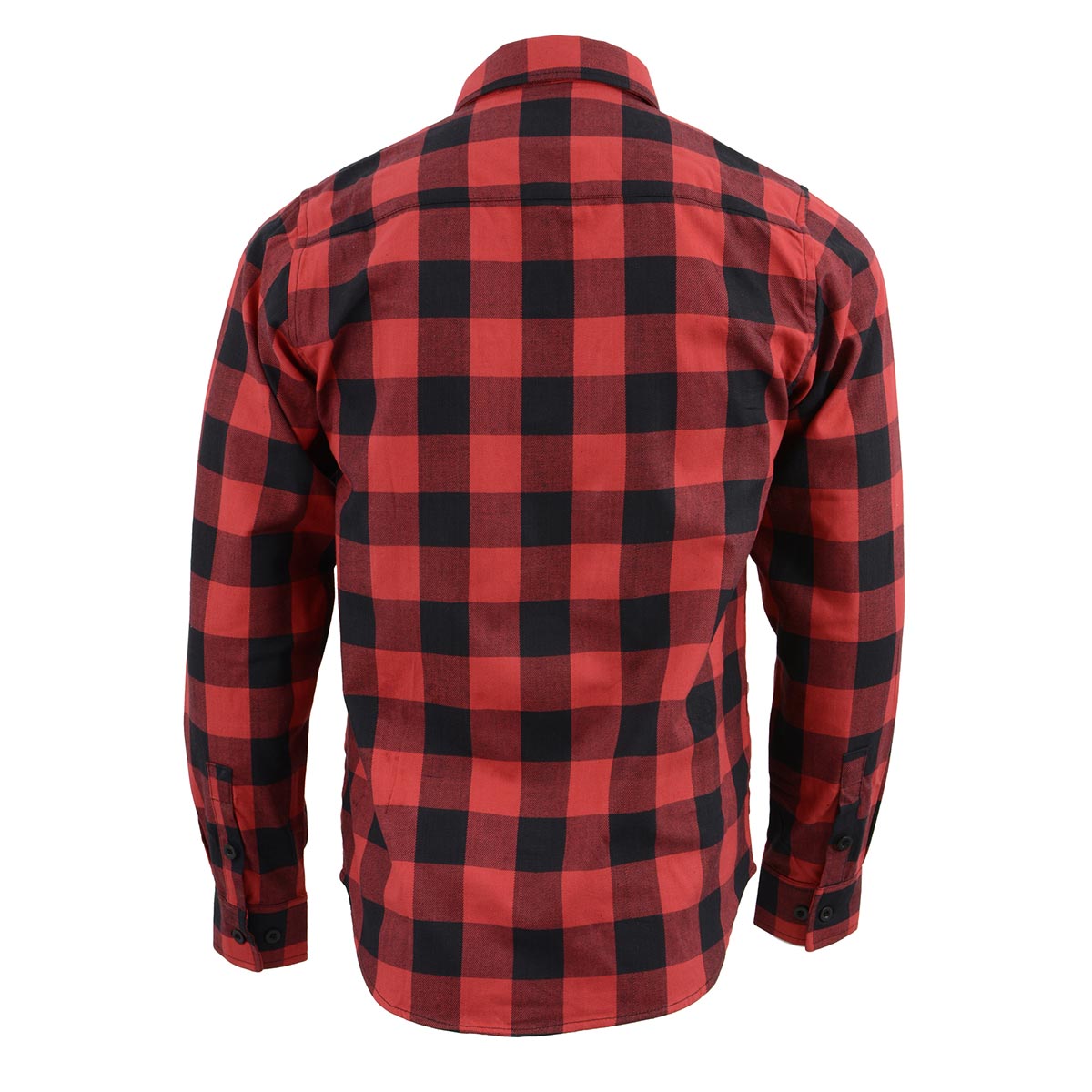 NexGen MNG11631 Men's Black and Red Long Sleeve Cotton